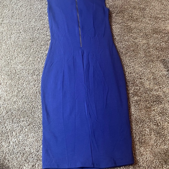 Rolla Coster V-neck royal blue sleeveless sheath dress - Size Small - Picture 4 of 4